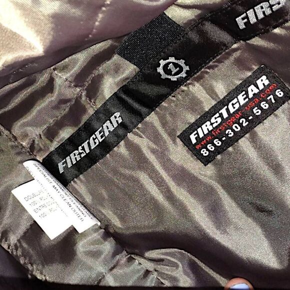 First Gear Womens Jacket Sz Small Petal Pink Faux Leather Pockets Biker Moto - Picture 14 of 16